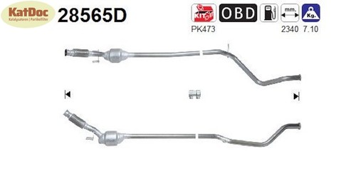 Catalizzatore peugeot 307 - ✅,