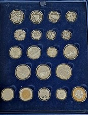 AC013-ITALIA - Repubblica - Storia della Lira nella Rep. italiana PROOF - 20 pz.