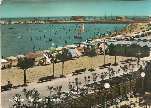 Fano spiaggia porto - fano,