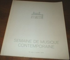 Programma della settimana di