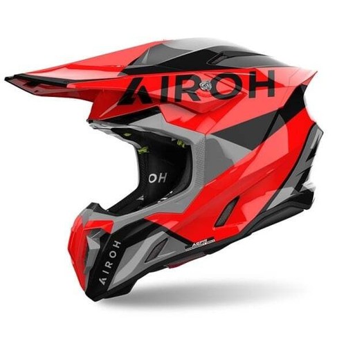 Casco airoh twist king - 3, red