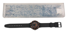 Orologio da Polso Swatch Scuba Barrier Reef SDB100 1990  + Custodia