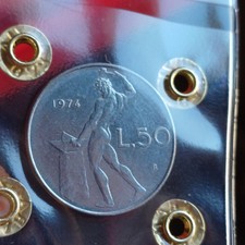 50 Lire Vulcano Repubblica