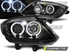 FARO PROIETTORE ADATTO PER BMW Z4 E85 E86 02-08 ANGEL EYES NERO LPBM78