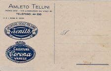 #ROMA- testatina pub.- CALZATURE "ZENITH" E "CORONA" - in negozio TELLINI