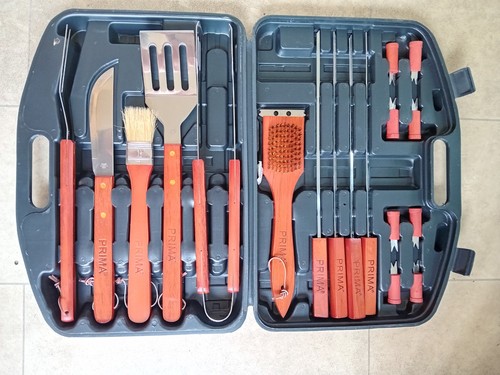 Set barbecue pezzi con - set,