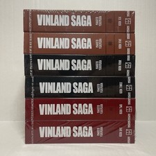 Vinland Saga Deluxe Manga Copertina Rigida Volumi 1-6 Nuovo Sigillato Inglese