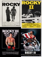 Rocky I 1976 e II 1979 III IV