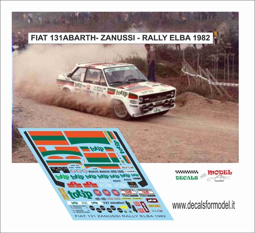 Decals fiat 131 abarth - 131,