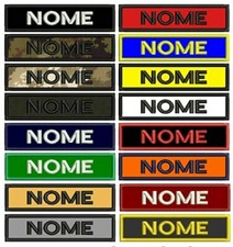 Toppa patch nome personalizzata ricamo ricamata softair protezione civile CRI