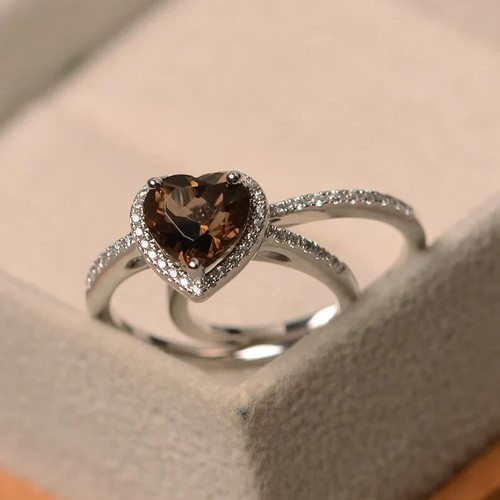 Anello quarzo fumè in - quarzo,