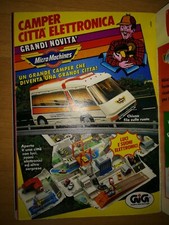 Pubblicità Advertising Publicitè CAMPER SUPER VAN CITY MICROMACHINES 1992