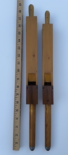 Coppia vintage legno pipe - vintage,