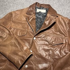 Giacca pelle iceberg vintage