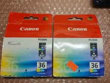 2 cartucce Canon 36 color