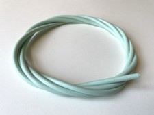 *Raro set alloggiamento cavo freno NOS vintage anni 60/70 BIANCH Celeste blu 'a costine'