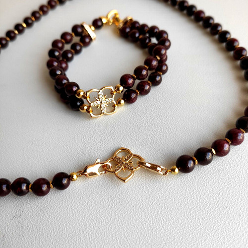 Nuovo set collana bracciale