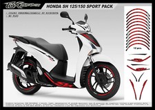 Adesivi stickers per - honda, sh