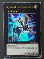 NUMERO 10 ILLUMINOCAVALIERE Ultra Rara in Italiano PHSW-IT041 (VG) YUGIOH