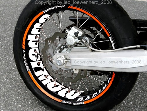 Adesivi cerchi supermoto ktm - adesivi,