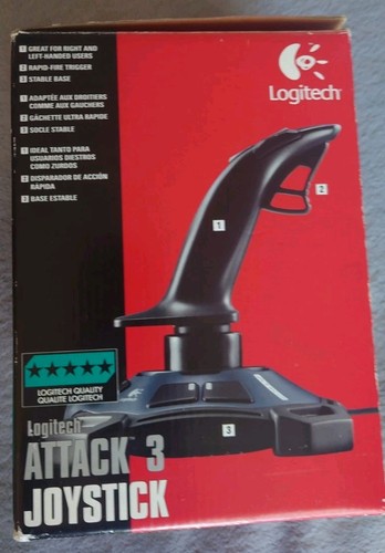 Joystick logitech attack 3 - logitech,