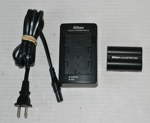 Nikon charger en el3e - +, en-el3e