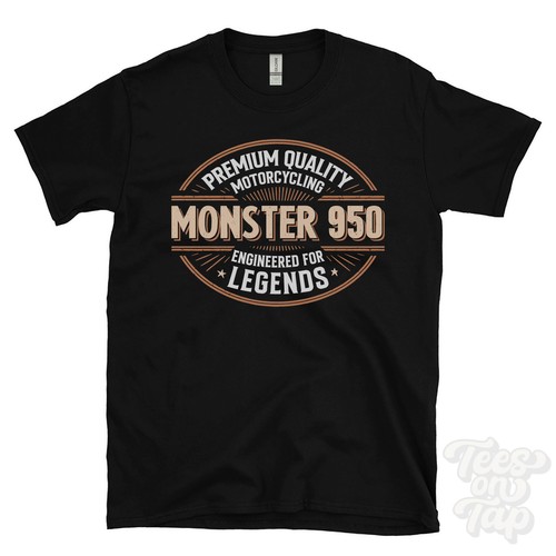Maglietta monster 950 moto - monster,