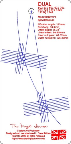 Arco protrattore per dual 502 - arco,