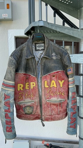 Giacca replay blue jeans - giacca,