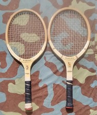 coppia racchette tennis vintage anni 60 marca maxima modello MARINA  56x23 cm