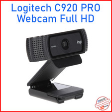 WEBCAM LOGITECH PRO C920 FULL HD 1920X1080 1080P 15MP WINDOWS 10 ZOOM SMART WORK