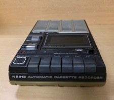 Philips N 2213 registratore a cassette automatico portatile vintage *ricambi o riparazioni*