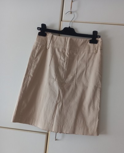 Gonna beige elegante - beige,