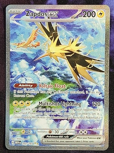 Pokemon 151 zapdos 202 165 - 151, 202/165