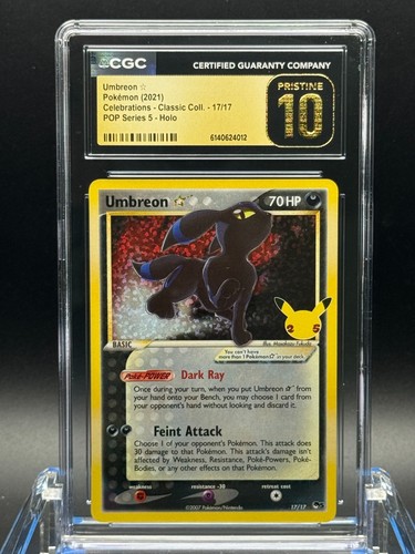 Cgc pristine pokemon - pristine,