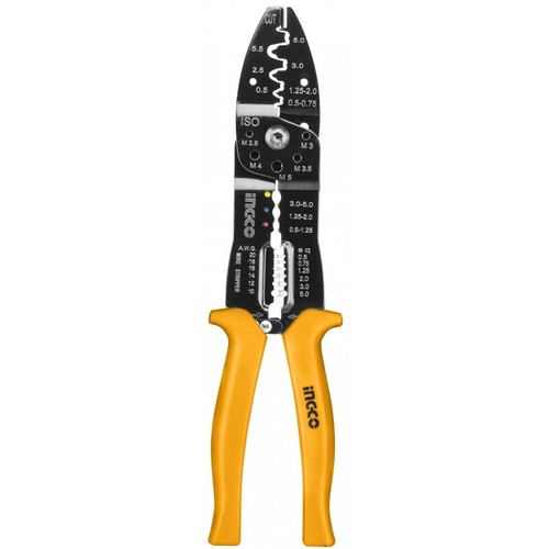 Pinza crimpatrice spellacavo - pinza,