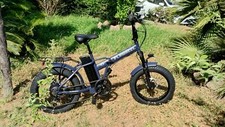 E-bike FAT 20" Acciaio Blu
