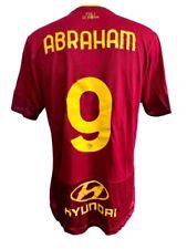 MAGLIA ROMA ABRAHAM MATCH WORN ISSUE SHIRT JERSEY CAMISETA VINTAGE 2021/2022