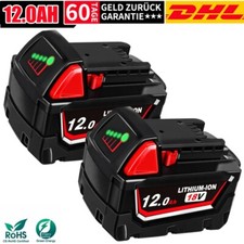 Batteria 12ah per milwaukee - 2x,