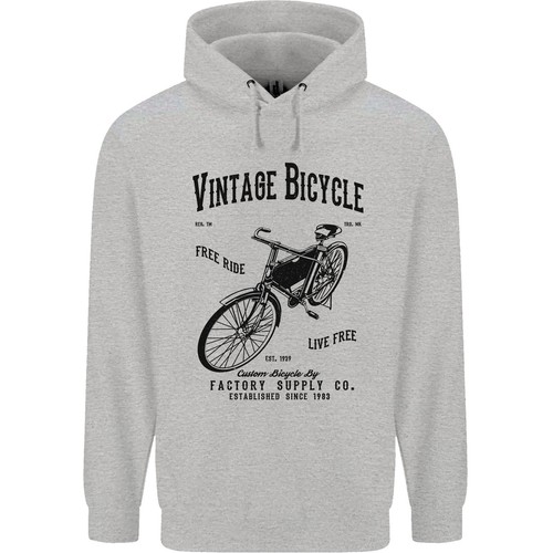 Felpa vintage bicicletta - da,