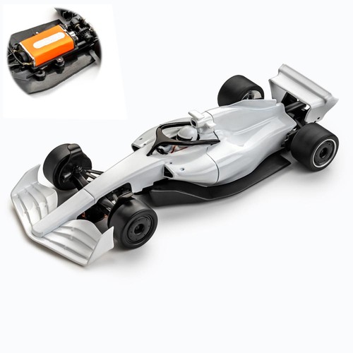 Policar car10 white monoposto - car10-white,
