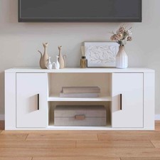 vidaXL Mobile Porta TV Bianco