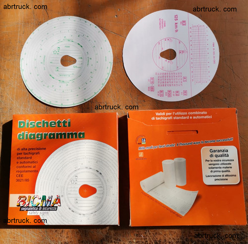 Dischi tachigrafo 125 - dischi,