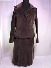 Completo Gonna e Giacca velluto a coste - Authentic - Marrone - Tg 42-44 - NUOVO