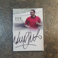 Vinnie Jones Auto On Card 7/8