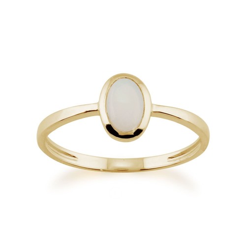 Anello ovale classico - anello,