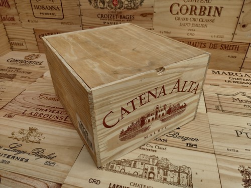 Cassetta porta vino - , legno