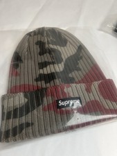 Supreme Overdyed Beanie Rosso