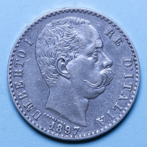 Umberto lire 1897 roma - 1897, mbb