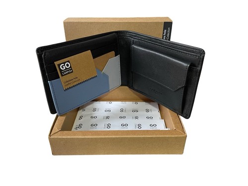Carpisa leather wallet - leather,